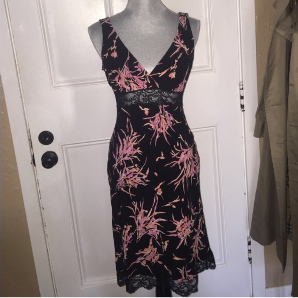 BEBE floral dress