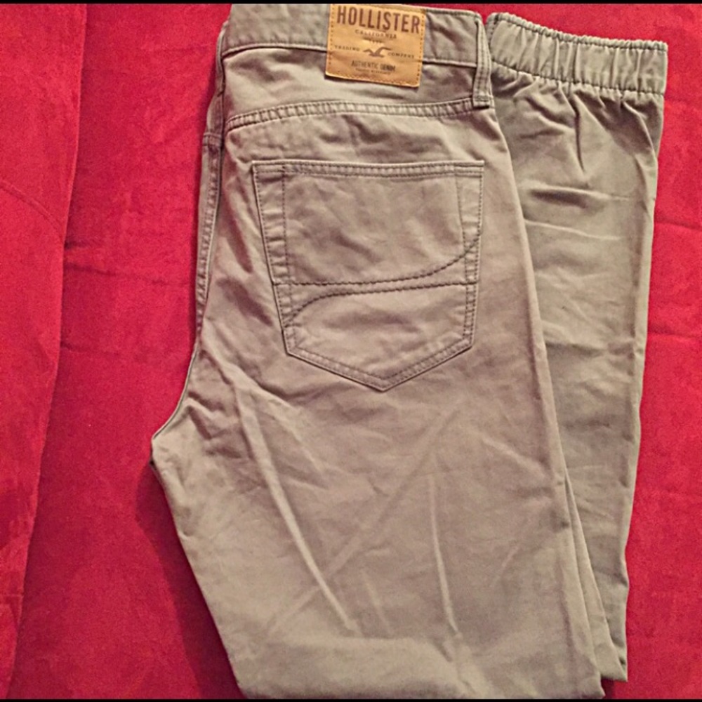 💝Men’s NWOT Hollister 5 Pocket Twill Joggers
