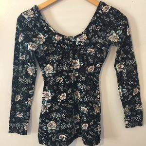 Floral printed top