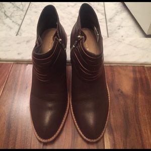 Loeffler Randall Brown Leather Bootie