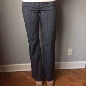 Express 0R Editor blue/grey striped Dress Pants