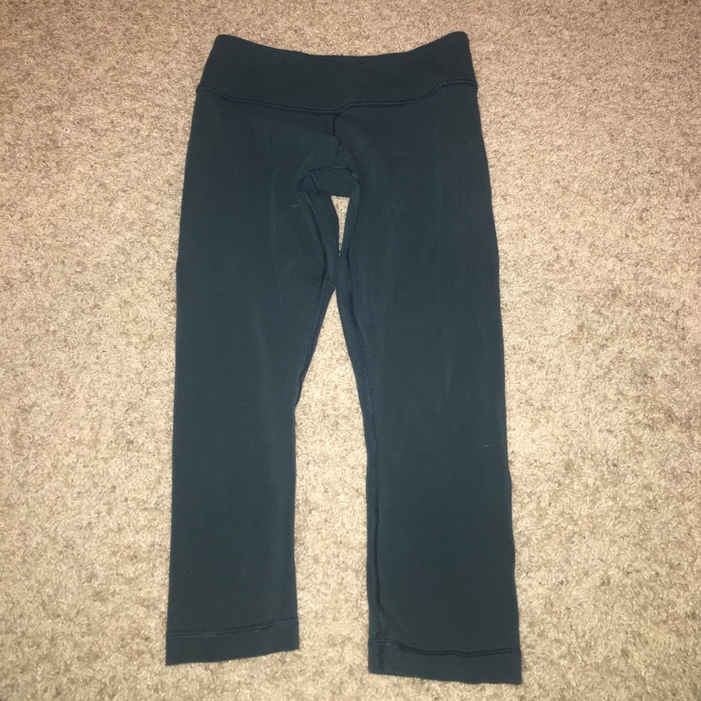 lululemon athletica wunder under cropped leggings