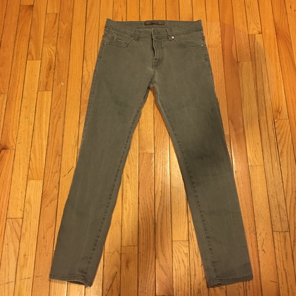 Men's Zara Heather Grey Skinny Fit Jeans - Picture 1 of 3