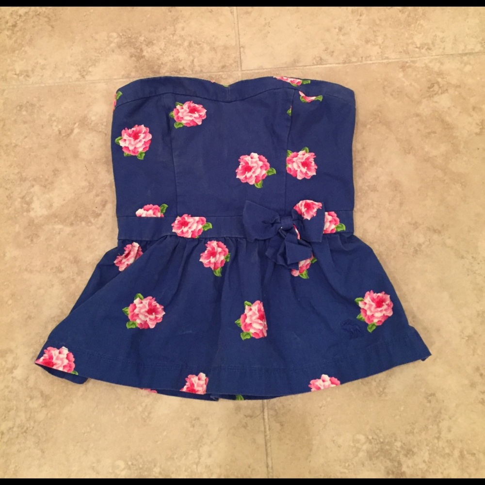 Abercrombie Kids bustier top