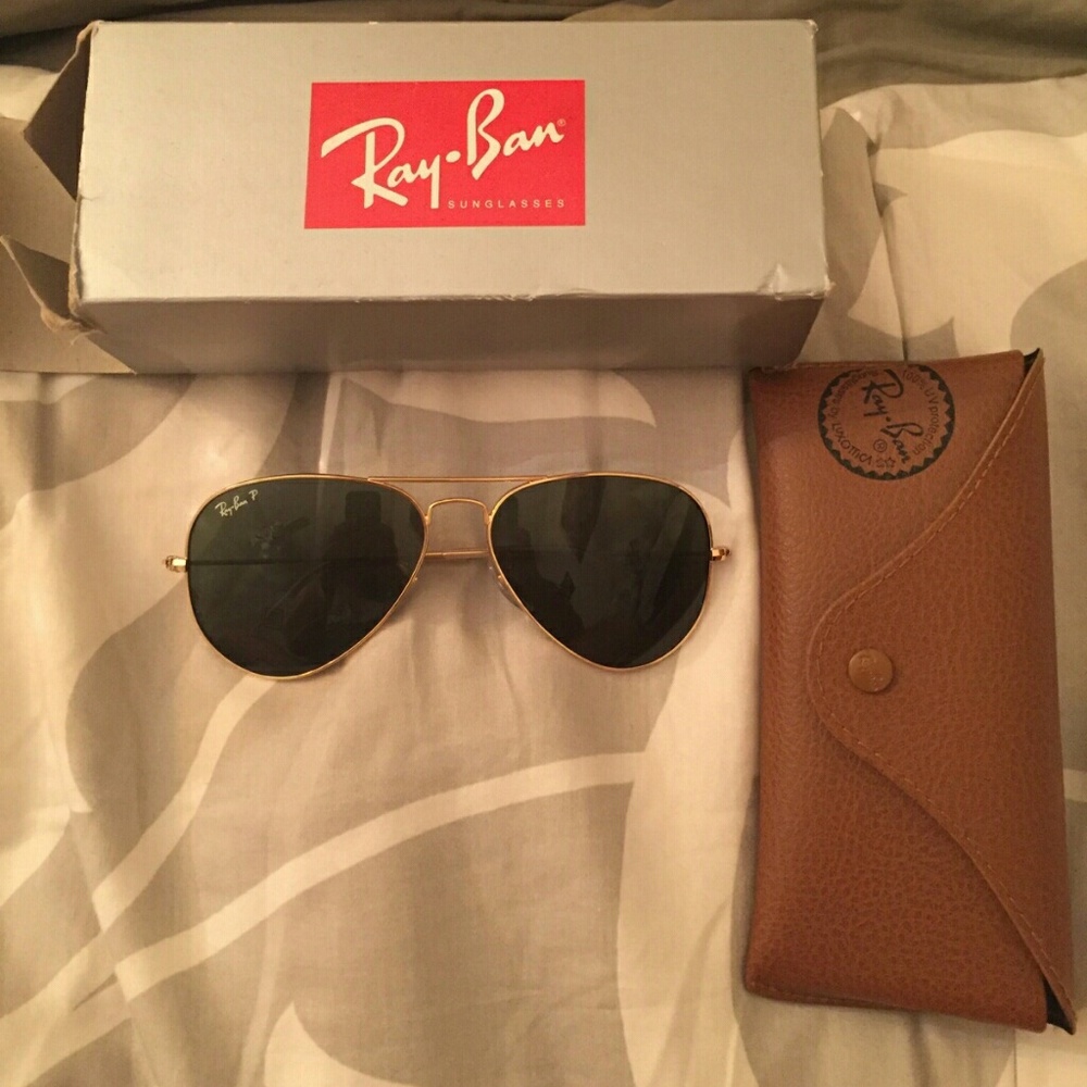NWB Ray-Ban Polarized Aviators