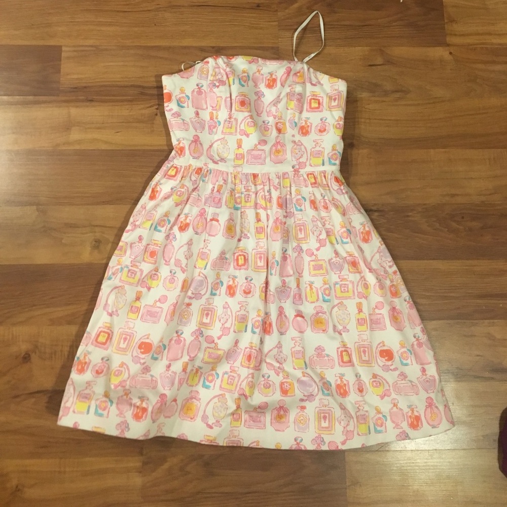 Lilly Pulitzer perfume bottle dress