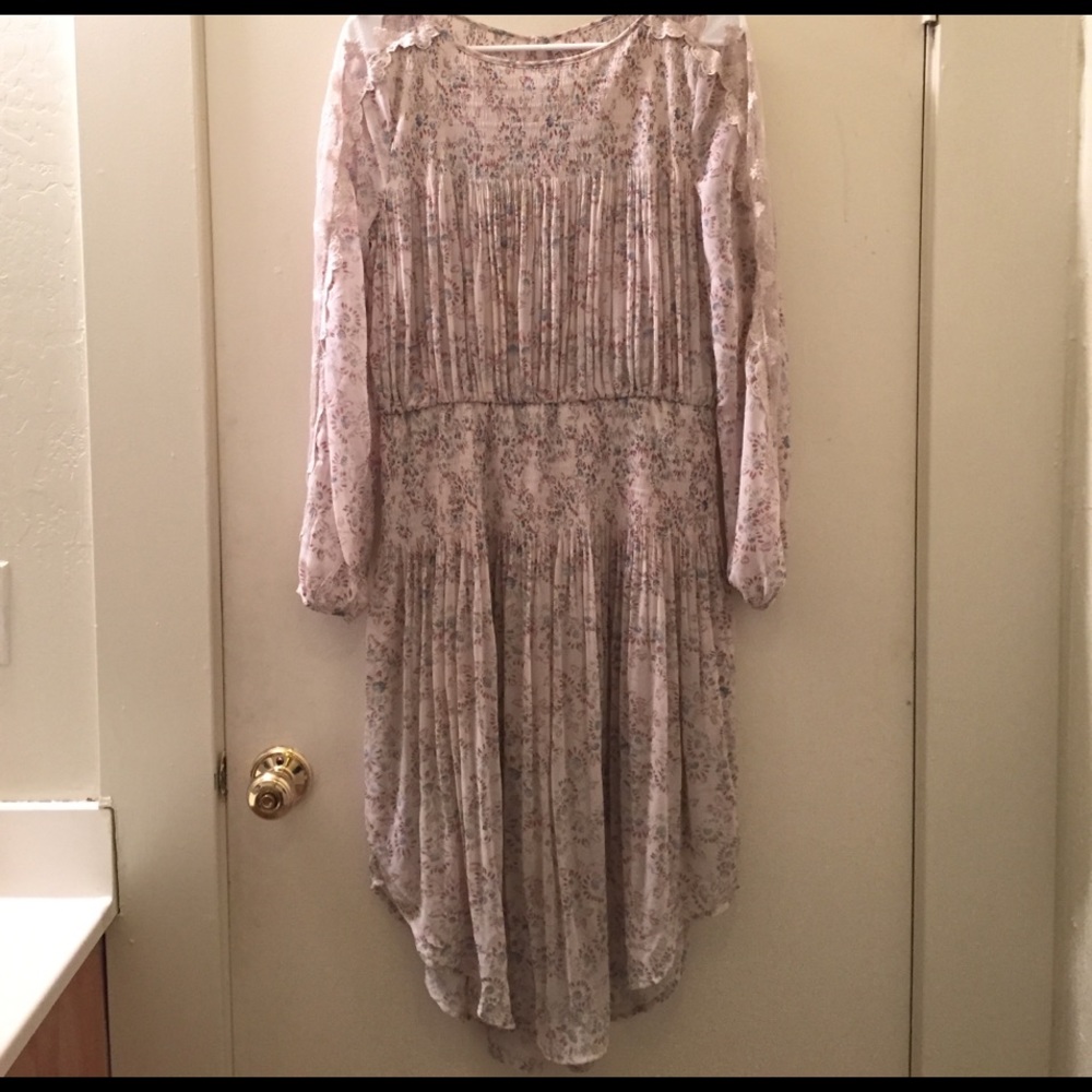 Floral free people midi dress