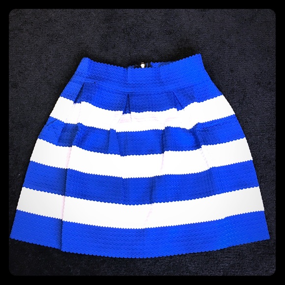 Dresses & Skirts - Royal Blue and White Skirt
