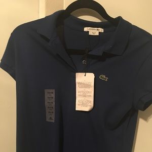 Blue polo women shirt 👚