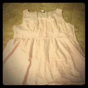 Jcrew light pink sheer top