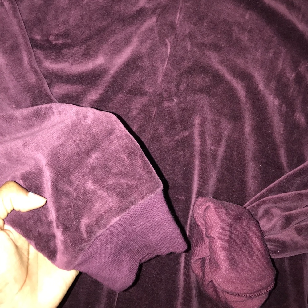 🔥Velvet crew neck sweater - Picture 3 of 3