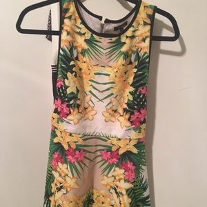 Flower skater dress 👗 flower dress