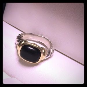 David Yurman Onyx ring
