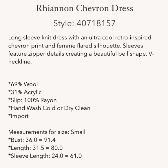 Free People Rhiannon Chevron Sweater Mini Dress - Picture 6 of 8