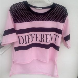 Different tee pink