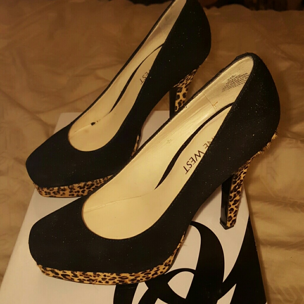 Nine West platform heels