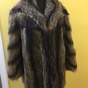 Beautiful Raccoon Coat