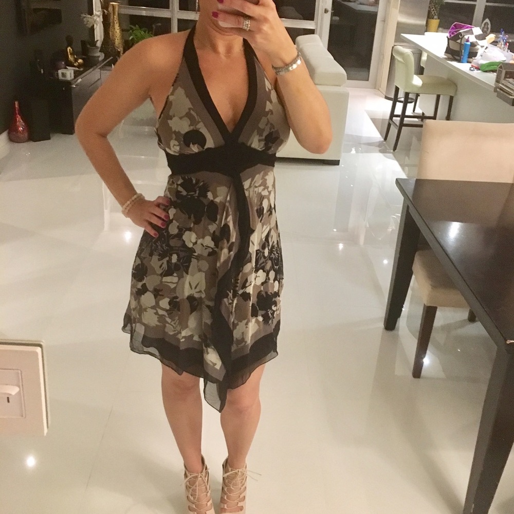BCBG halter dress