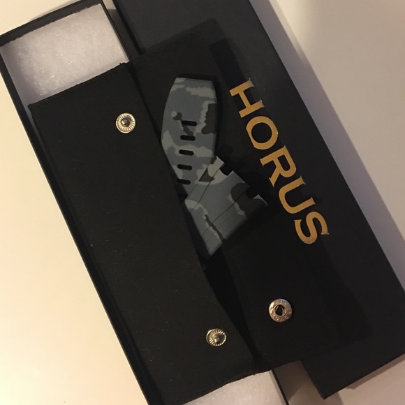 HORUS Grey Rubber Camo Strap for Audemars Piguet ! - Picture 3 of 4