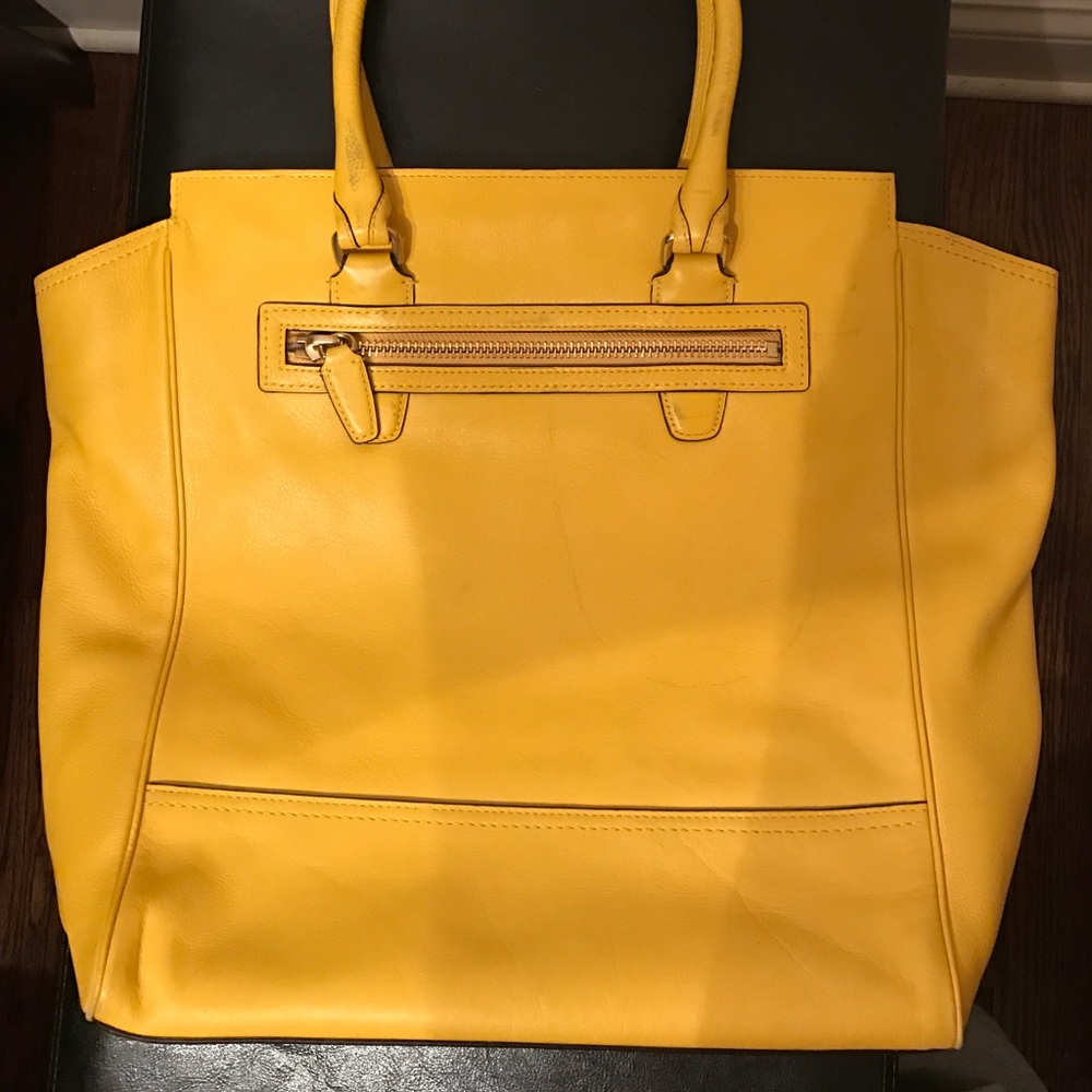 🌻SOLD spring bag Authentic large Coach leather - Picture 3 of 4