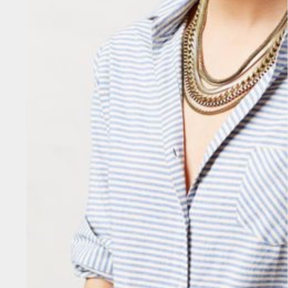 Multiple Chain Gold necklace - Picture 2 of 4