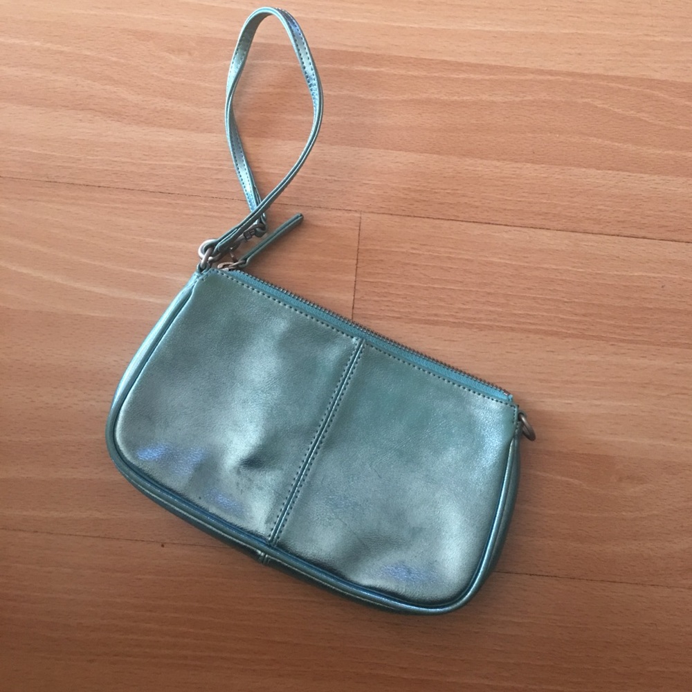 Metallic Blue GAP® Wristlet