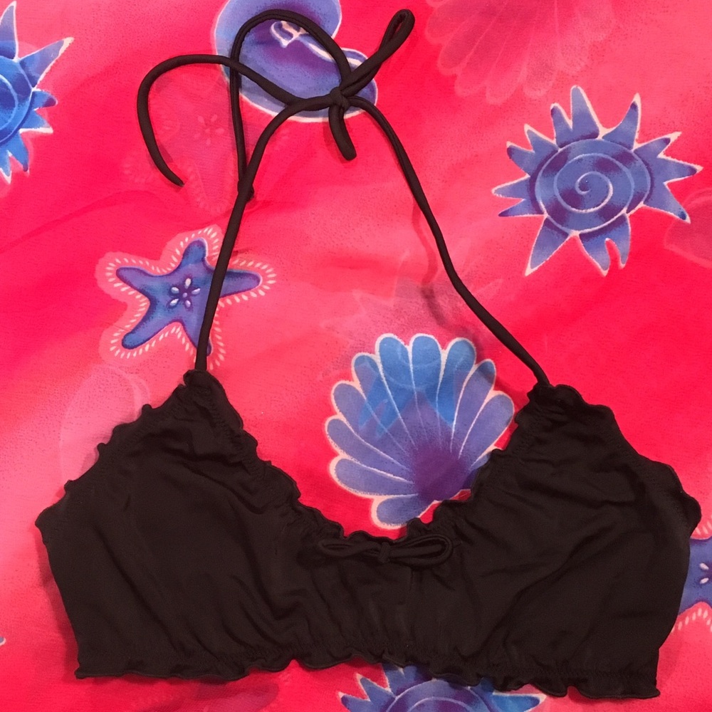 Victoria secret black bikini top