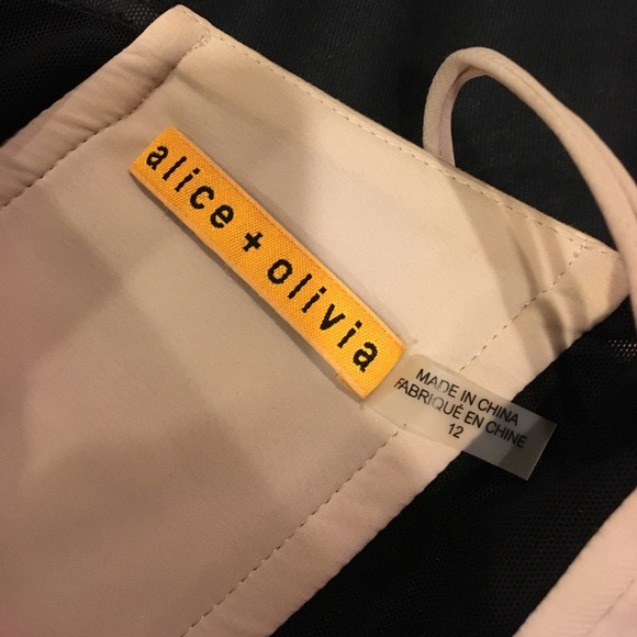Alice + Olivia Strapless Dress
