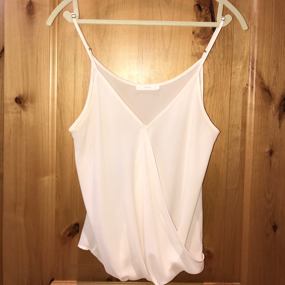 Lush tank top blouse