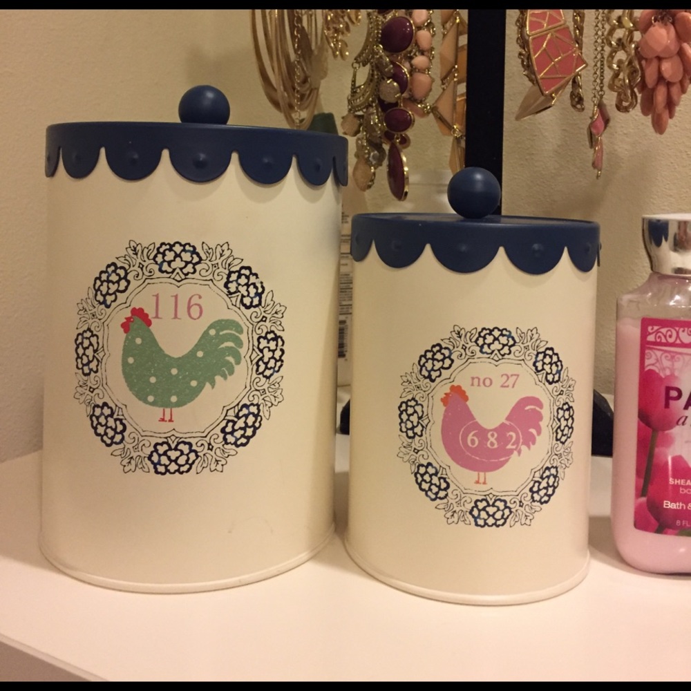 Two Decorative Tins