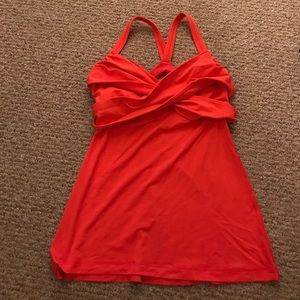 Tank with built in bra