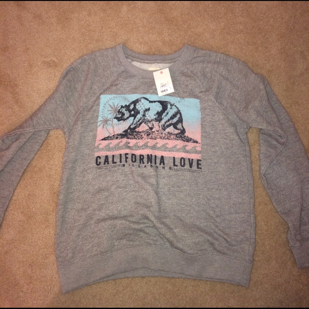 Billabong Grey Crewneck