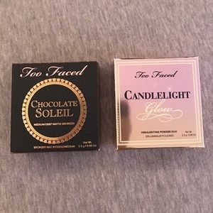 Too faced Bronzer & highlight bundle