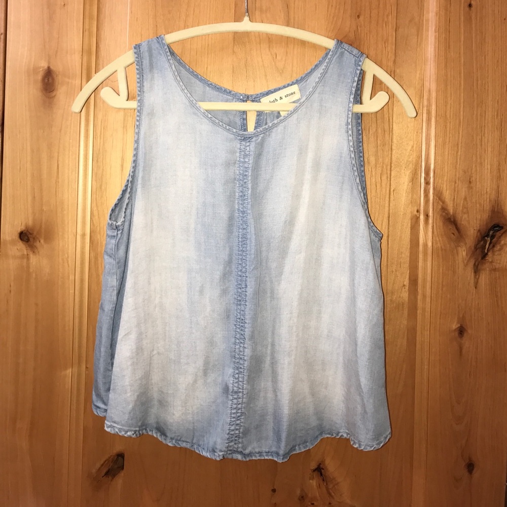 Cloth & Stone jean tank