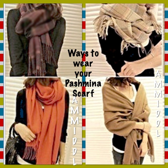 🆕Super Soft Pashmina Shawl/Scarf in 4 colors - Picture 5 of 8