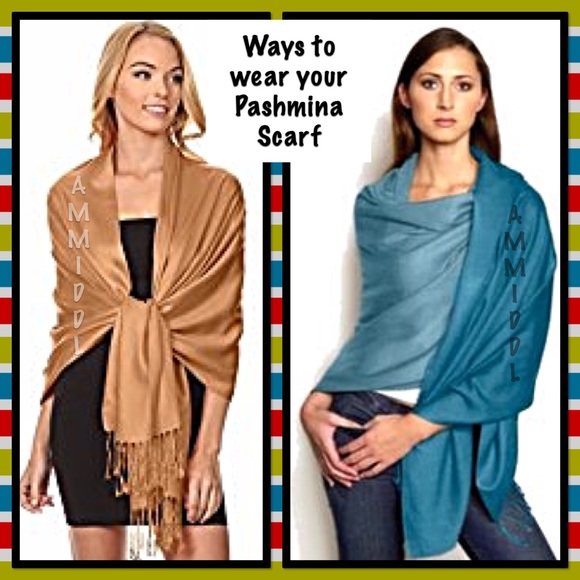 🆕Super Soft Pashmina Shawl/Scarf in 4 colors - Picture 7 of 8