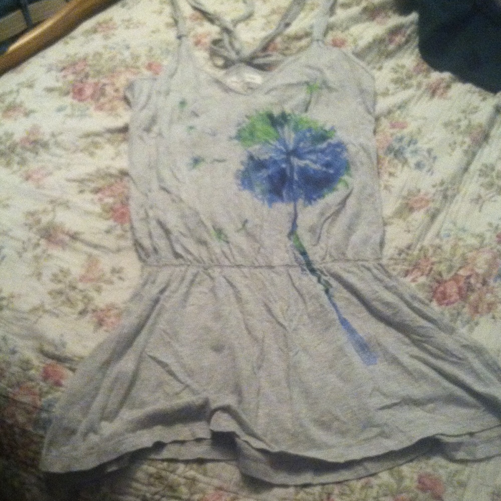 Watercolor artsy sundress