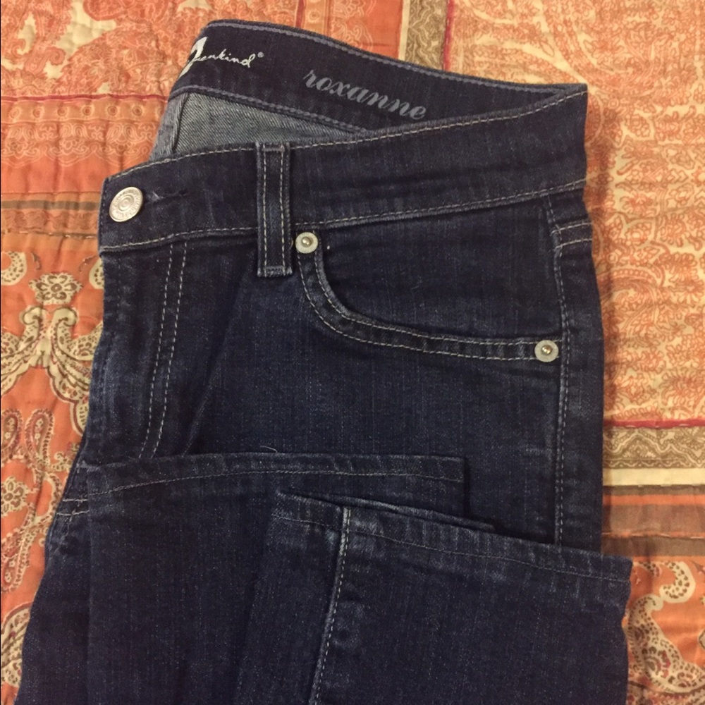 7 For All Mankind "Roxanne" Skinny Jean Sz 27