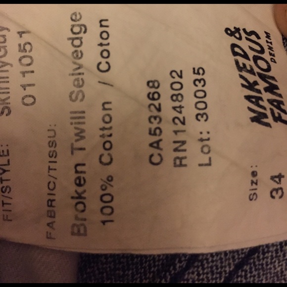 Naked & Famous Denim - Picture 5 of 8