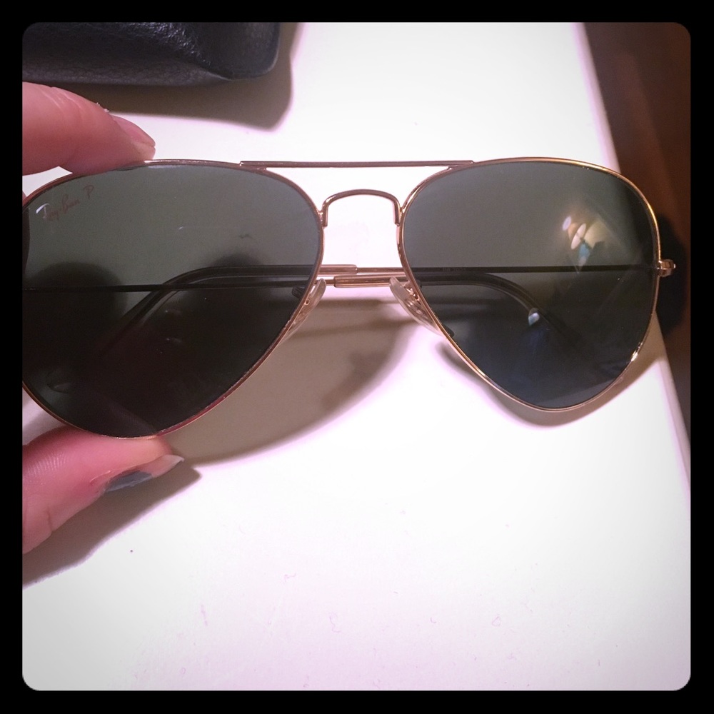 Classic Ray Ban polarized sunglasses