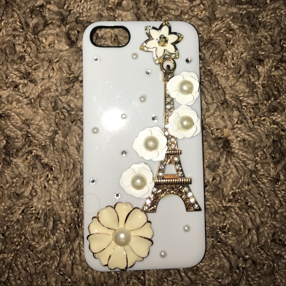 White Eiffel Tower IPhone 5/5s case