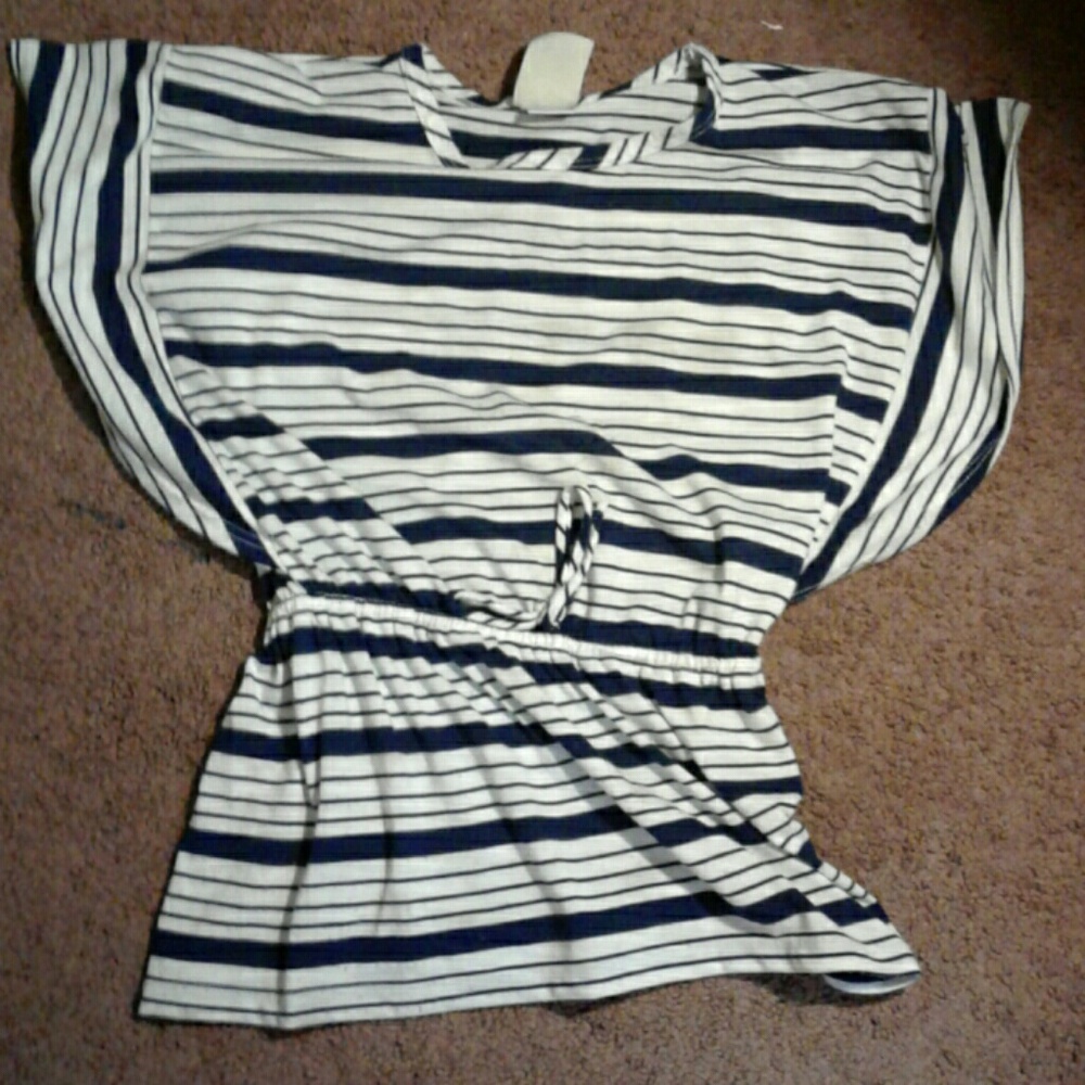 Cute striped dress top