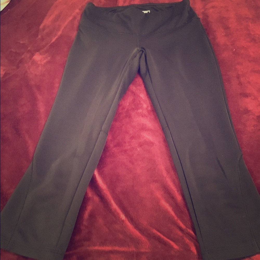Black New Balance Yoga/Workout Pants