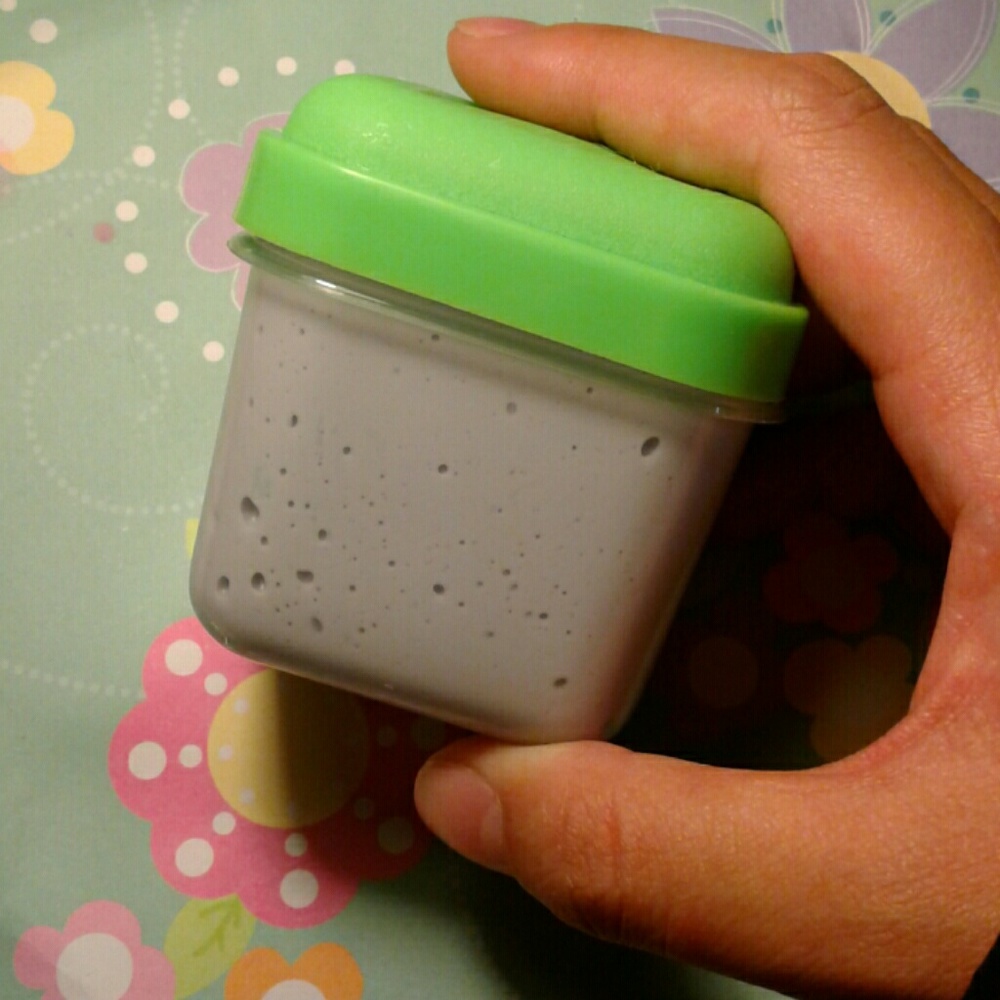 Lavender cream cheese slime