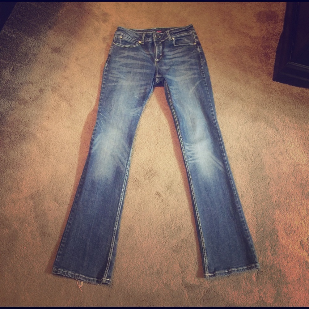 Wrangler bootcut jeans!