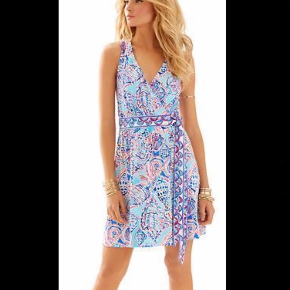 Lilly Pulitzer Dress XS in Shell Me About It Print