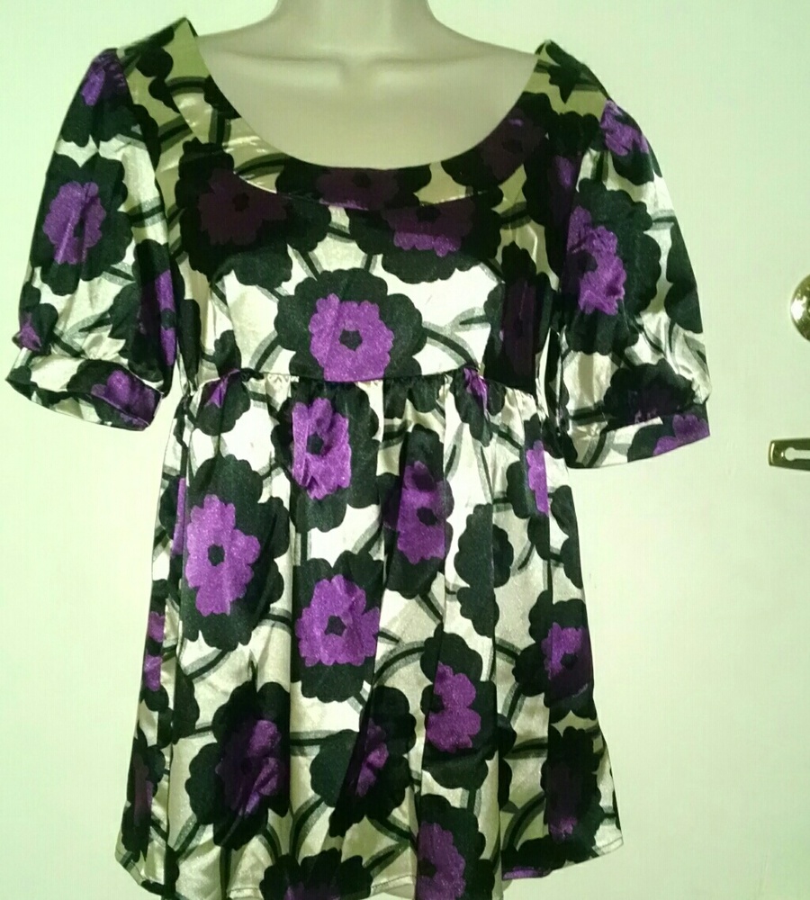 Julie's closet baby doll floral print top