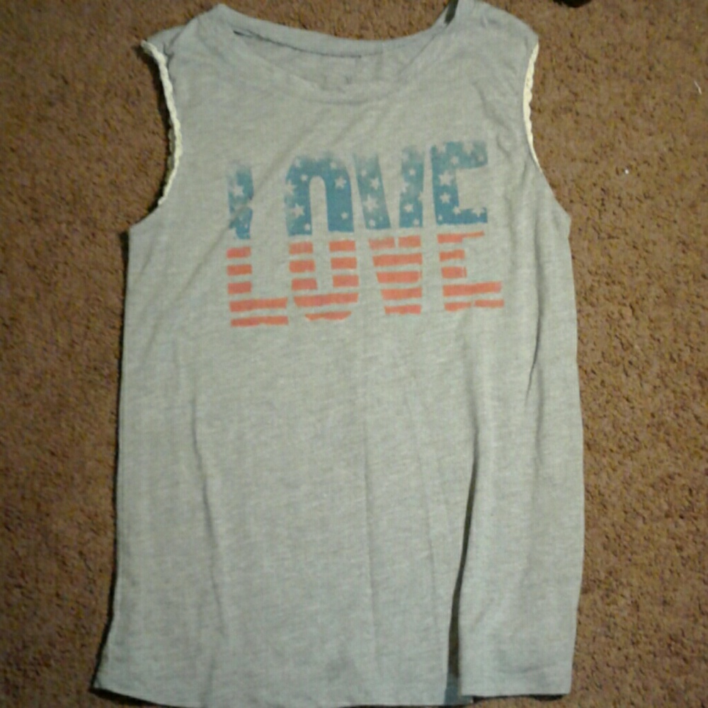 L O V E USA shirt