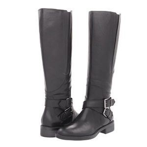Enzo Angiolini riding boots, black, size 10 1/2