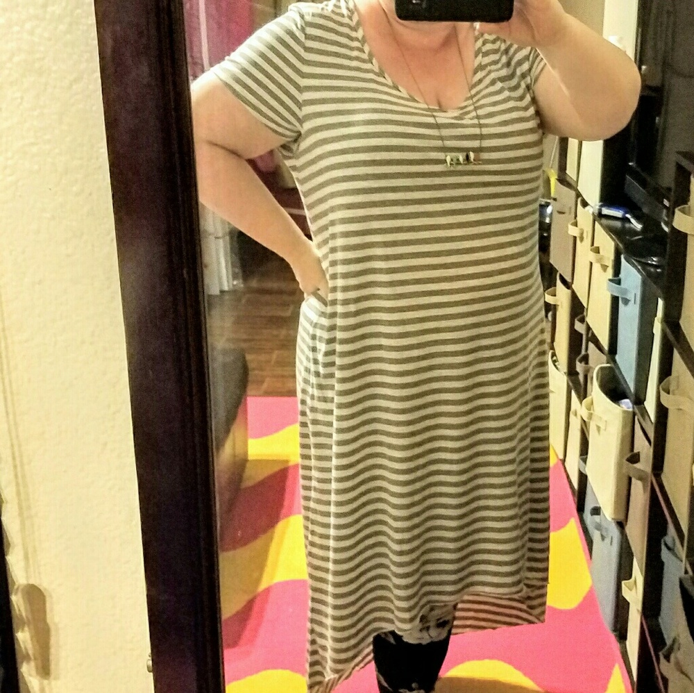 PRICE DROP Hi-Lo Maxi Dress - Picture 3 of 3